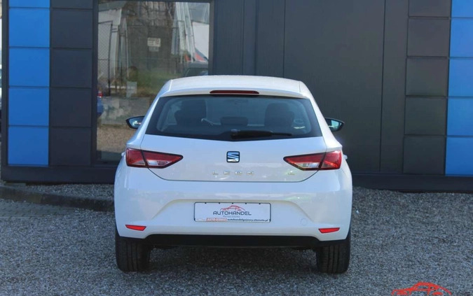 Seat Leon cena 37900 przebieg: 114623, rok produkcji 2013 z Stoczek Łukowski małe 106